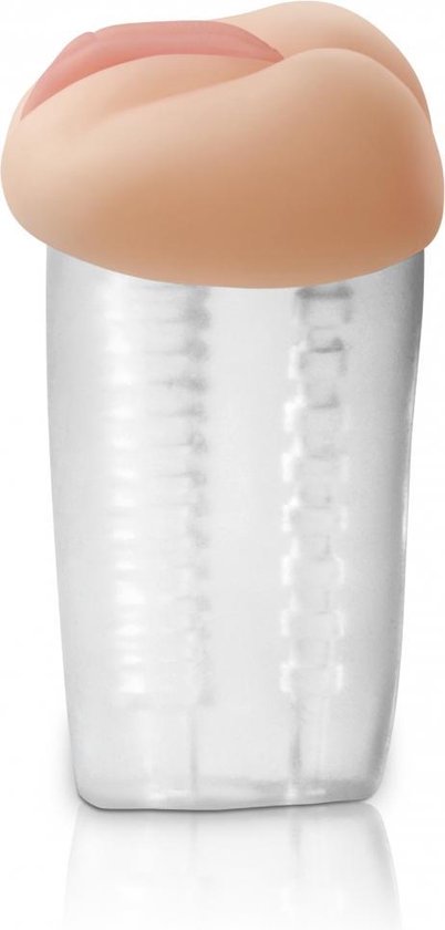 Pipedream Extreme Toyz And Dol Masturbator Deluxe See Thru Stroker Beige Inch Bol Com