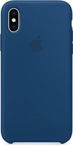 Apple Siliconen Back Cover voor iPhone Xs - Blauw
