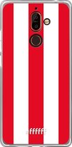 Nokia 7 Plus Hoesje Transparant TPU Case - Sparta Rotterdam #ffffff