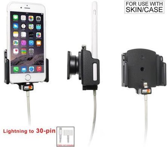 koppeling Plantkunde Archaïsch Brodit houder voor kabel bevestiging - Apple iPhone 6 | bol.com