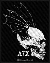 Avenged Sevenfold Patch Skull Profile Zwart