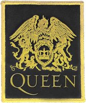 Queen - Classic Crest Patch - Zwart