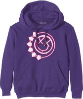 Blink182 Hoodie/trui -M- Six Arrow Smiley Paars