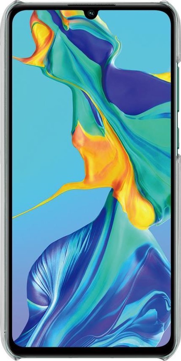 Azuri Front&Back protection pack - flat zwart frame - voor Huawei P30