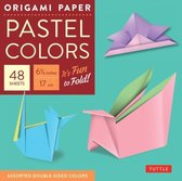 Origami Paper - Pastel Colors - 6 3/4 - 48 Sheets