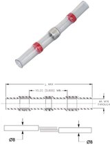 Tirex - Doorverbinder soldeerbaar 0,8 ~ 2,0mm² 5st.