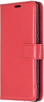 Sony Xperia 5 hoesje book case rood