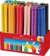 Faber Castell FC-201683 72 FC Jumbo Grip Class Pack Kleurpotloden 6 X 12 Kleuren Ø 5,3mm