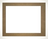 Homedecoration Misano – Fotolijst – Fotomaat – 40 x 56 cm  – Wit hoogglans