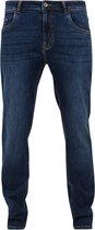 Urban Classics Broek rechte pijpen -Taille, 38 inch- Stretch Denim Spijkerbroek Blauw