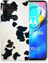 Silicone Hoesje Motorola Moto G8 Power GSM Hoesje Koeienvlekken
