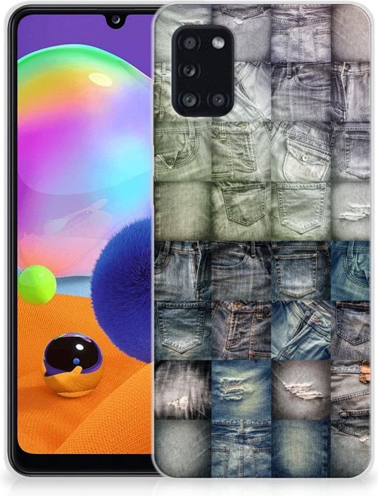 Coque pour Samsung Galaxy A31 Coque Smartphone Jeans