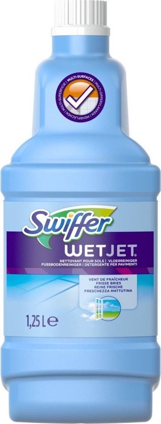 Bol Com Swiffer Wetjet Alles In Een Dweilsysteem Voordeelverpakking 4 X 1 25 L