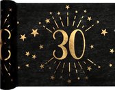 1x Chemin de table 30 ans anniversaire 30 x 500 cm op rol - Décoration d'anniversaire Décorations de table 30 ans - Articles de fête