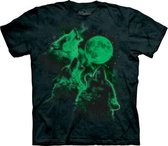 T-shirt Glow Wolf Moon XXL