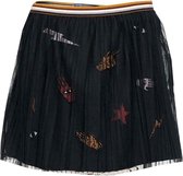 Topitm Nearly black badges BOBBY SKIRT MESH fw20-47