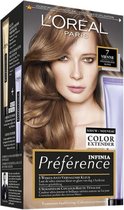 3x L'Oréal Preference Haarkleuring 07 Vienne - Midden Blond