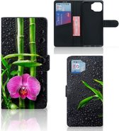 Wallet Book Case Motorola Moto G 5G Plus Hoesje Orchidee