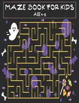 Maze book for kids age 4-8