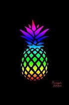 Pineapple Notebook: Lined College Ruled Note Book Paper For Work, Home Or School. Cute Stylish Trendy Notepad Journal For Taking Notes, Di