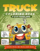 Truck Coloring Book For Toddlers