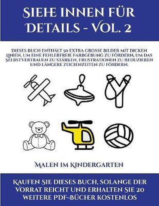 Malen Im Kindergarten (Siehe Innen Fur Details - Vol. 2) - cover