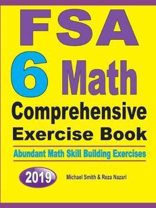 FSA 6 Math Comprehensive Exercise Book - cover