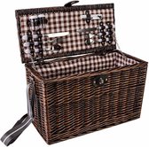 Cosy&Trendy Picknickmand 4 persoons - 49 x 23 x H 29 cm