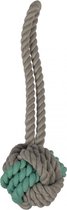 Duvo+ Freshmint dental tug ball Grijs/mint 2,5cm