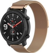Milanees Smartwatch bandje - Geschikt voor  Xiaomi Amazfit GTR Milanese band - rosé goud - 42mm - Horlogeband / Polsband / Armband