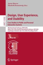 Lecture Notes in Computer Science 12202 - Design, User Experience, and Usability. Case Studies in Public and Personal Interactive Systems