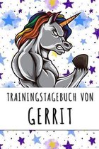 Trainingstagebuch von Gerrit