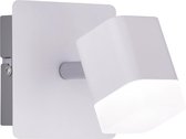 LED Plafondspot – Trion Ribon – 4W – Warm Wit 3000K – 1-lichts – Rond – Mat Wit – Aluminium – BSE
