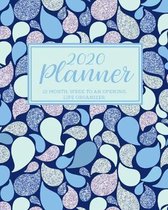 2020 Planner. 12 month, Week to an Opening, Life Organizer.: 52 week planner. Year 2020 Calendar page and individual monthly calendars with space to w