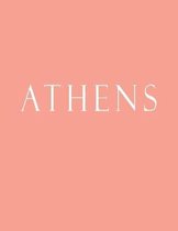 Athens: Decorative Book to Stack Together on Coffee Tables, Bookshelves and Interior Design - Add Bookish Charm Decor to Your