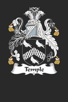Temple: Temple Coat of Arms and Family Crest Notebook Journal (6 x 9 - 100 pages)