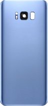 Achterkant met camera lens voor Geschikt voor Samsung Galaxy S8 - Blauw