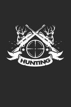 Hunting: 6x9 Hunting - dotgrid - dot grid paper - notebook - notes