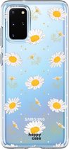 HappyCase Samsung S20 Plus Hoesje Flexibel TPU Bloemen Print