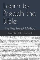 Learn to Preach the Bible