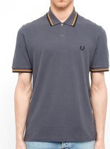 Fred Perry - Twin Tipped Shirt - Polo Shirt  - 44 - Grijs