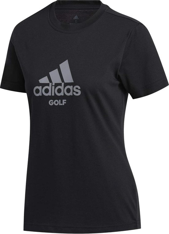 Adidas Golf T-shirt Dames Katoen/polyester Zwart Maat Xl | bol.com