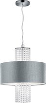 LED Hanglamp - Hangverlichting - Trion Kong - E14 Fitting - 3-lichts - Rond - Mat Zilver - Aluminium - BES LED