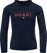 Looxs Revolution 2031-5406-153 Meisjes Shirt - Maat 140 - Night sky