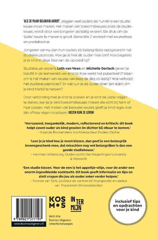 Coach je kind bij toekomstkeuzes