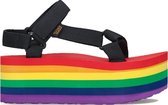 Teva Flatform Universal Rainbow Pride sandalen - Maat 39