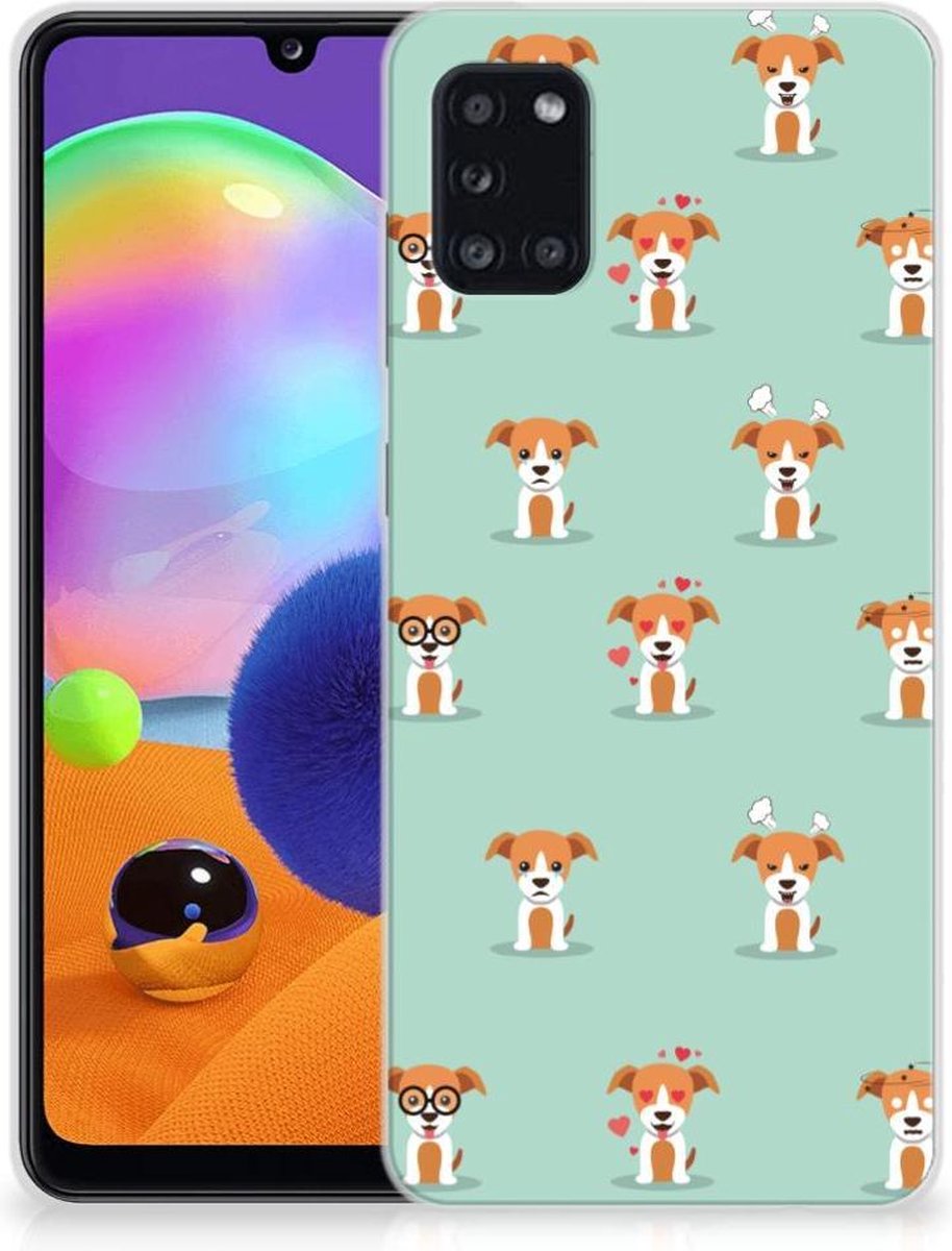 Samsung Galaxy A31 TPU Hoesje Pups