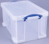 Really Useful Box - RUP - Stapelbare opbergdoos 48 Liter, 600 x 400 x 315 mm - Transparant - opbergbox