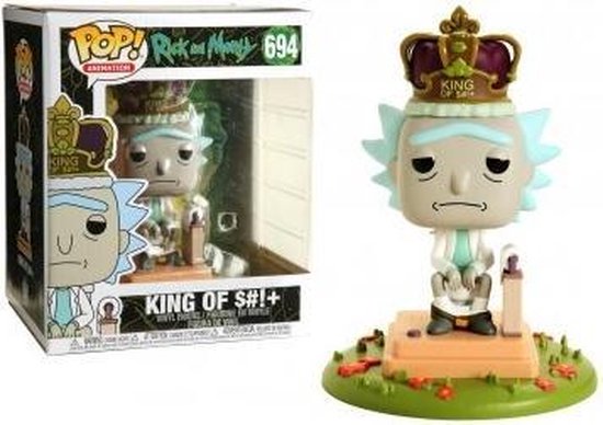 Pop! Cartoons: Rick and Morty - King of $#!+ Shit with Sound FUNKO #694 - Funko