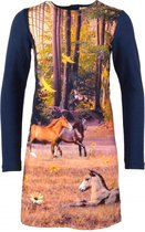 Someone Meisjes jurken Someone jurk navy 104